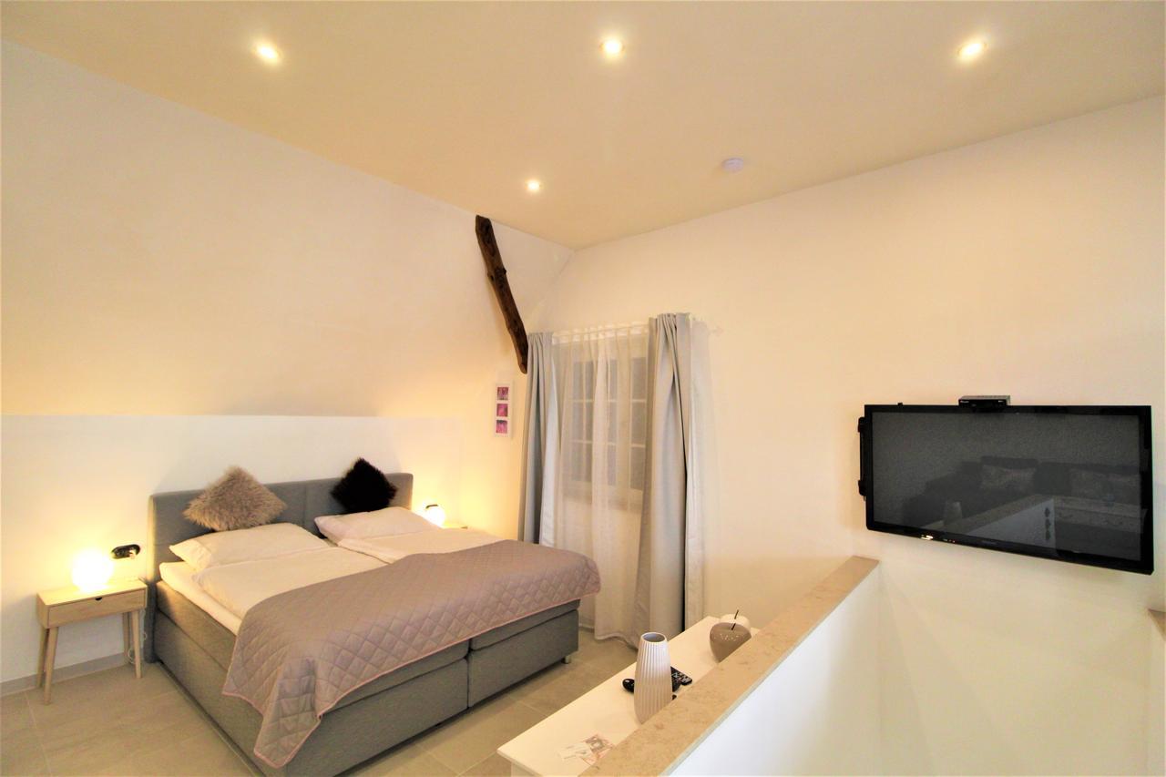 Wunderschoene Ferienwohnung Bruchhausen  Bilik gambar